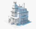Casa vittoriana Modello 3D