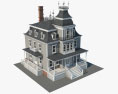 Викторианский дом 3D модель