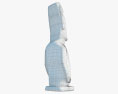 Moai statue 3d model