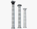 Column orders Modèle 3d