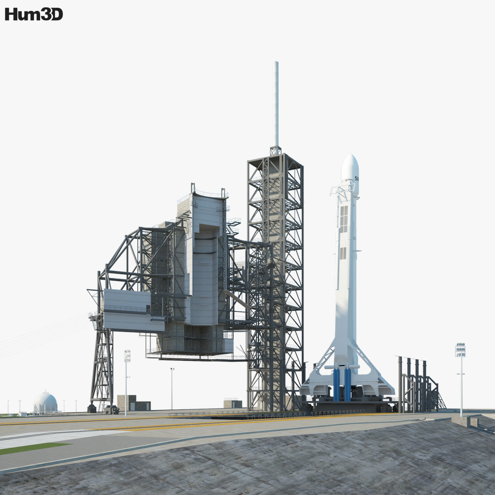 Kennedy Space Center Launch Complex 3D model