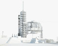 Complesso di lancio del Kennedy Space Center Modello 3D