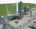 Complexe de lancement du Centre spatial Kennedy Modèle 3d