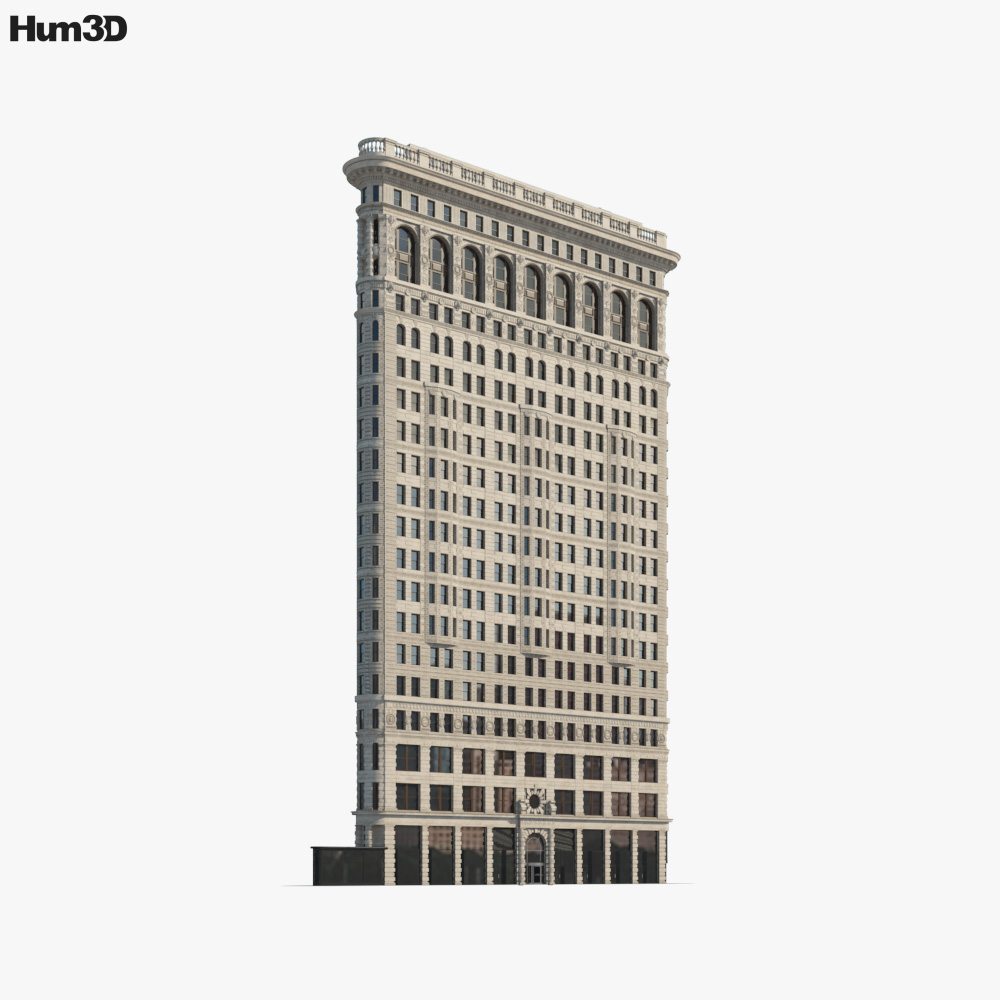 Flatiron Building 3D model