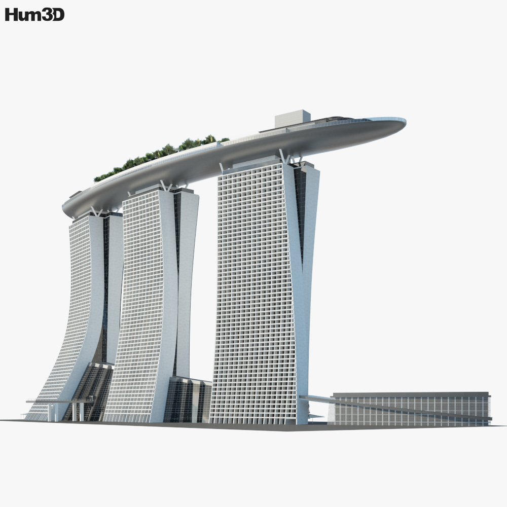 Marina Bay Sands 3D model