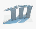 Marina Bay Sands Modelo 3d
