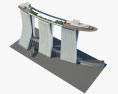 Marina Bay Sands Modelo 3d