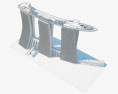 Marina Bay Sands 3D модель