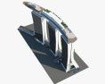 Marina Bay Sands 3D модель
