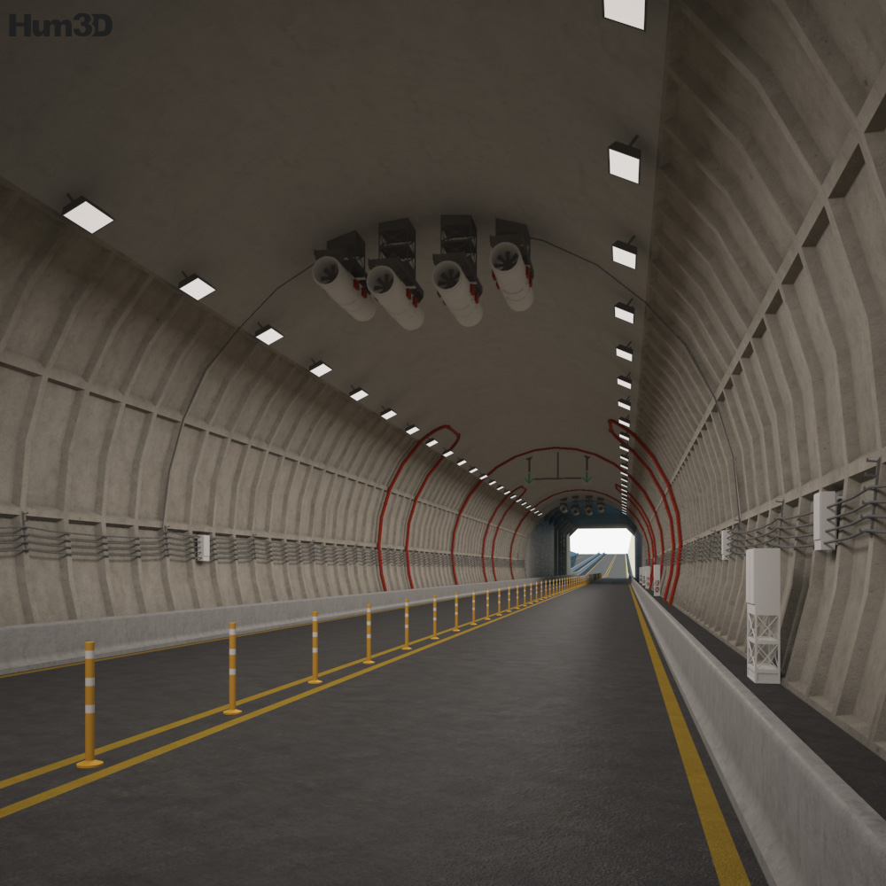 Tunnel Modèle 3D