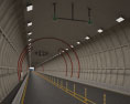 터널 3D 모델 
