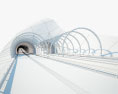 Tunnel 3D-Modell
