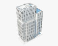 Багатоквартирний будинок 3D модель