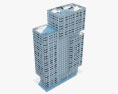 아파트 건물 3D 모델 
