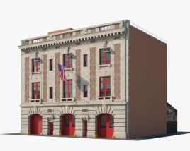 New York City Fire Station Museum 3D model