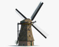 風車オランダ 3Dモデル