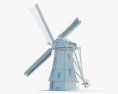 風車オランダ 3Dモデル