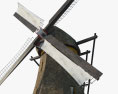 Moinho de vento Holland Modelo 3d
