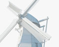 Вітряк Голландія 3D модель