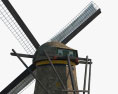 Molino de viento Holanda Modelo 3D