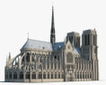 Notre Dame de Paris 3d model