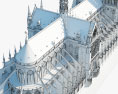 Notre Dame de Paris 3d model