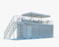 Container Café Modelo 3D