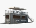 Container Café Modèle 3d
