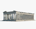 Rovine del Partenone Modello 3D