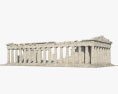 Parthenon-Ruinen 3D-Modell