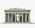 Ruínas do Parthenon Modelo 3d