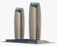 Al Bahar Towers 3D модель