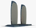 Al Bahar Towers Modello 3D