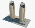 Al Bahar Towers 3D модель