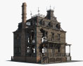 放棄された家 3Dモデル