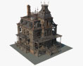 버려진 집 3D 모델 