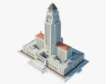 Hôtel de ville de Los Angeles Modèle 3d