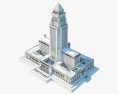 Municipio di Los Angeles Modello 3D