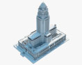 洛杉矶市政厅 3D模型