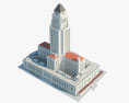 Municipio di Los Angeles Modello 3D
