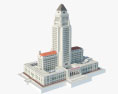 Hôtel de ville de Los Angeles Modèle 3d