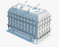 Европейское здание 3D модель