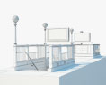 Вход в Нью-Йоркское метро 3D модель