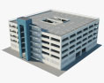 駐車場ビル 3Dモデル