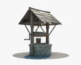 Medieval well 3d model