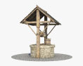 Mittelalterlicher Brunnen 3D-Modell