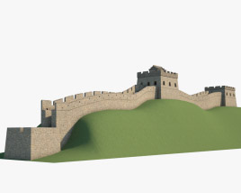 Great Wall of China 3D model
