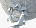 Radioteleskop 3D-Modell