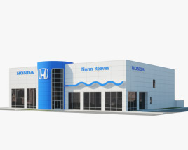 Norm Reeves Honda Superstore Modello 3D