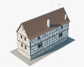 Fachwerkhaus v02 Modello 3D